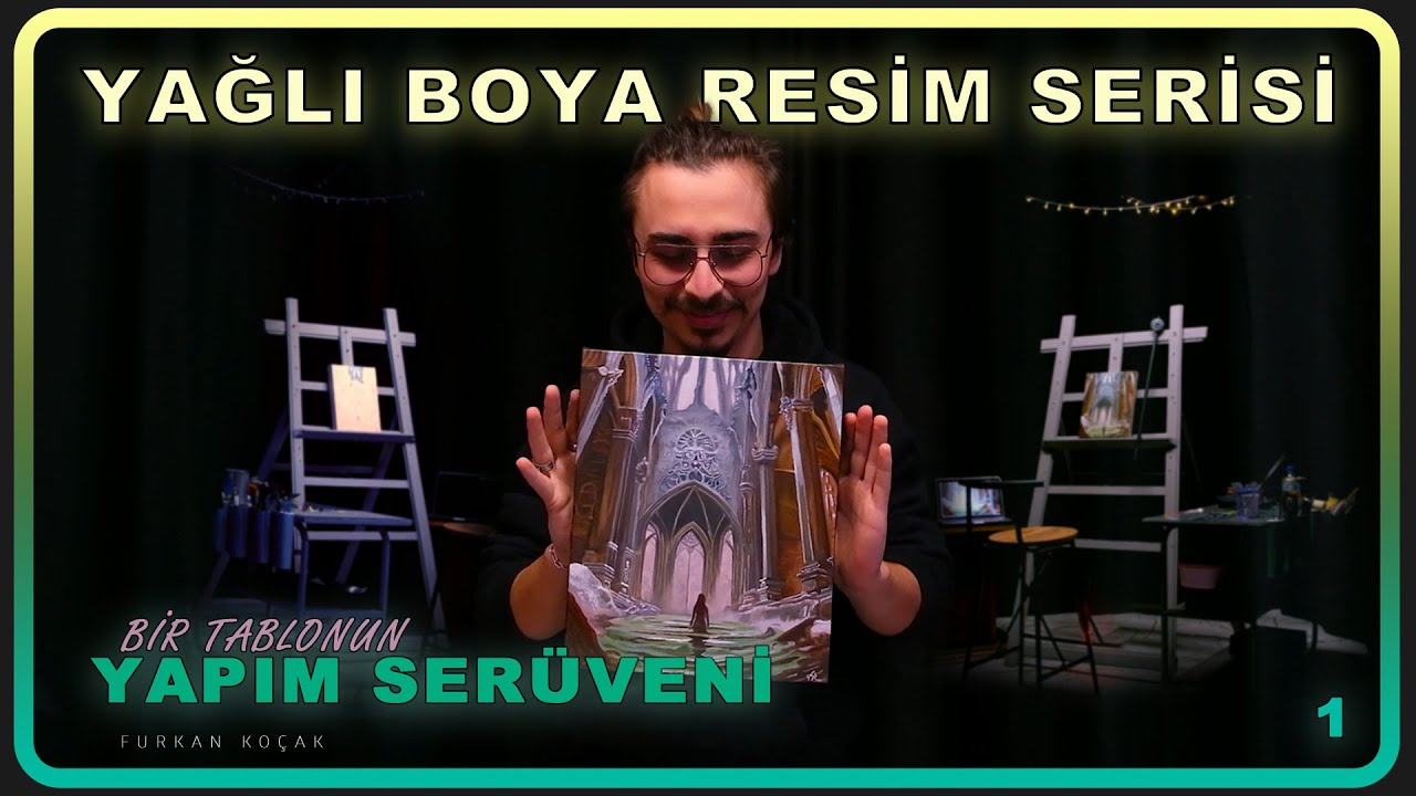 Yağlı Boya Resim Serisi | Resim Hikayeleri | Çalışma - 1 Melankoli