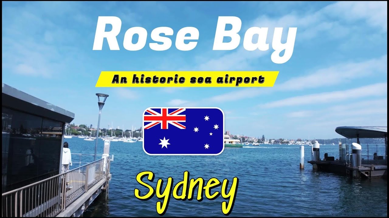 Did you know Rose Bay served as one of Sydney’s international seaplane airports in 1938?