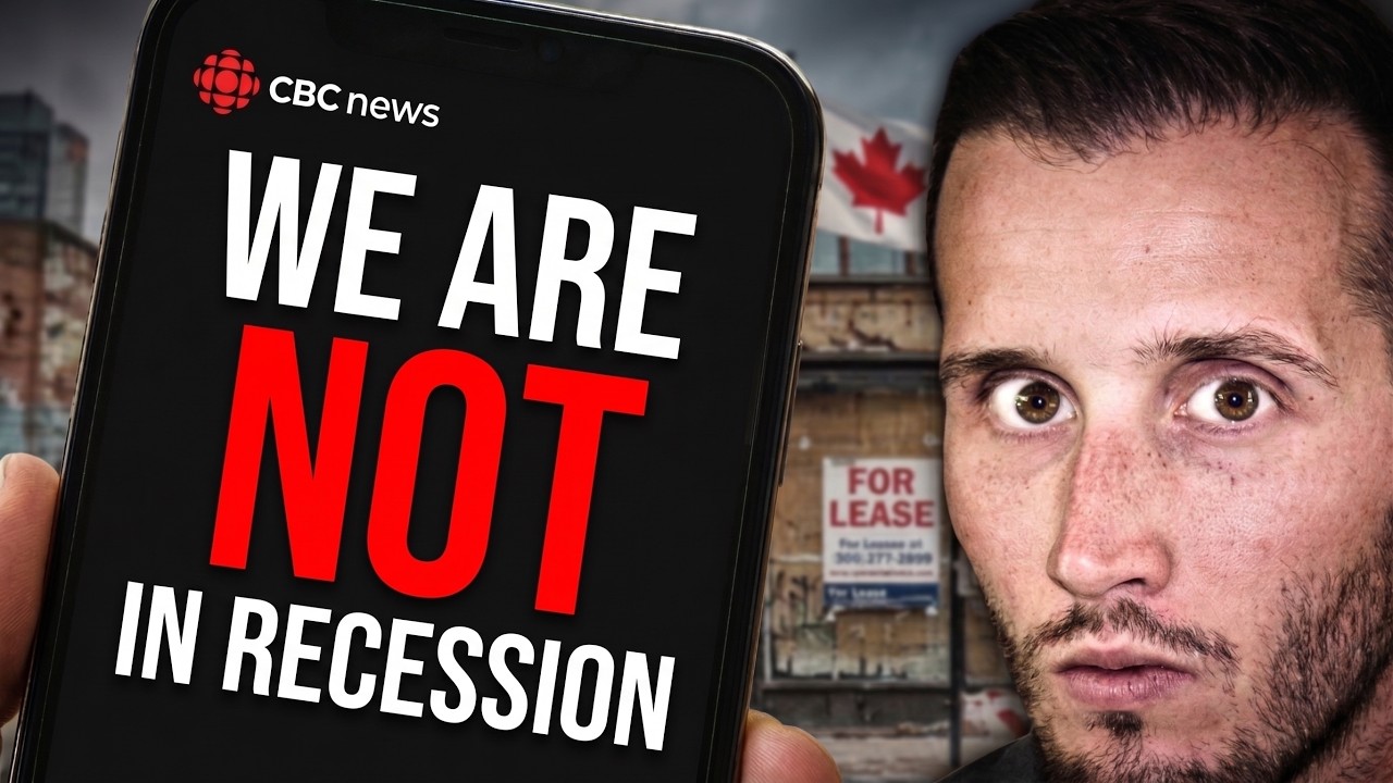 CBC's DESPERATE Attempt to Hide Canada's Recession