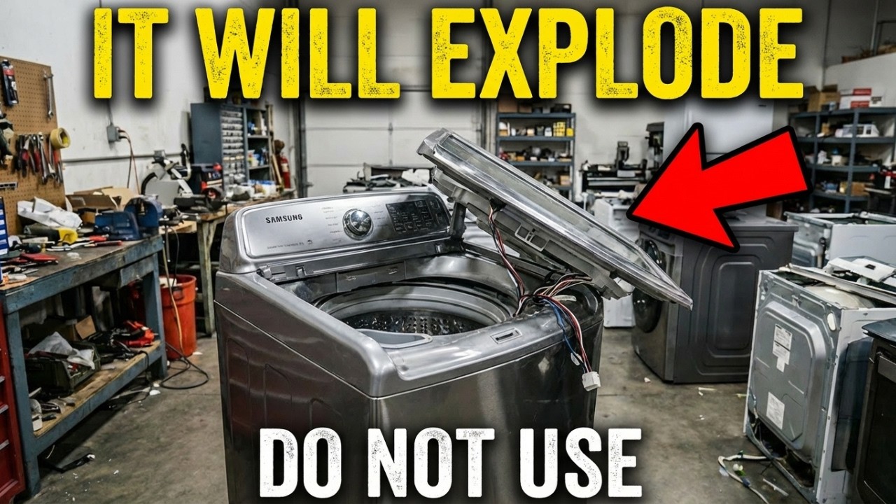 Why Your Washing Machine Will Explode (The Samsung Cover-Up)