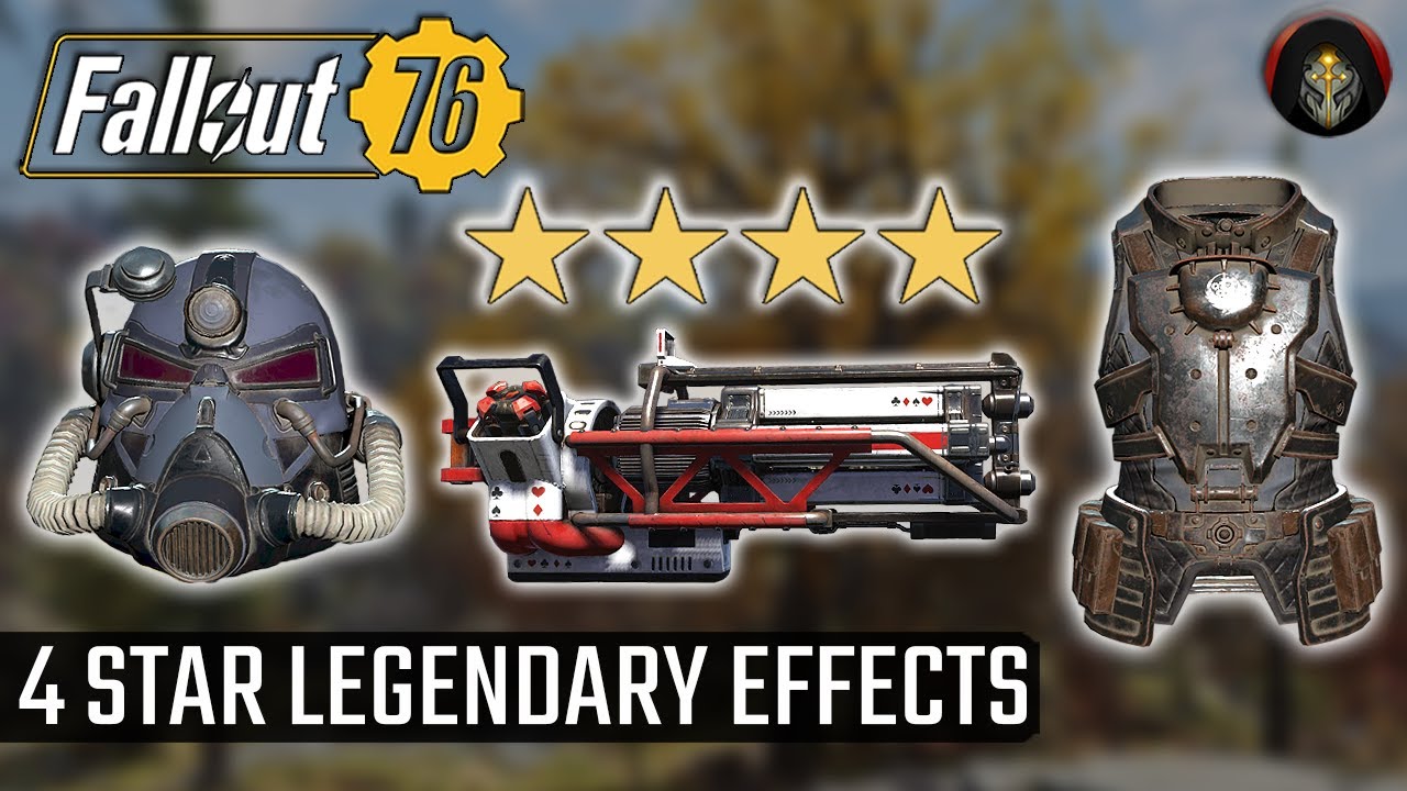 FALLOUT 76 | All 4 STAR Legendary Effects!