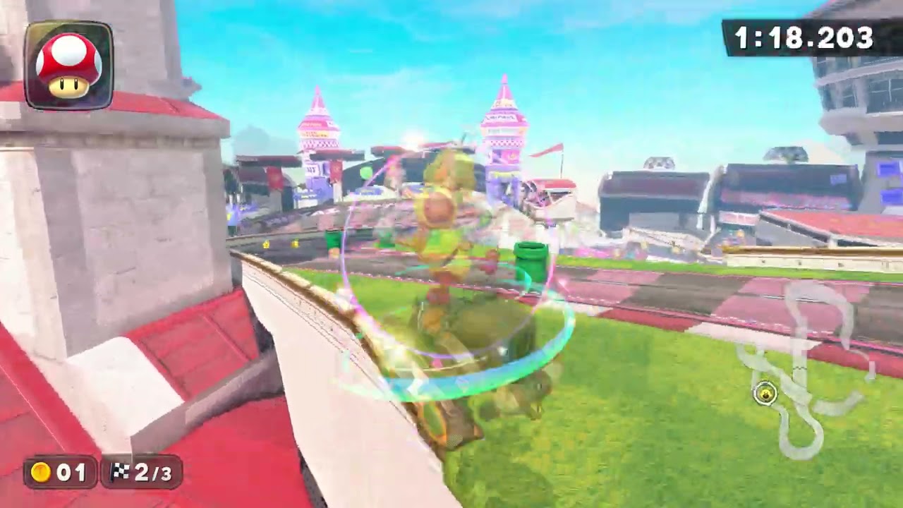 Peach Stadium - 2:14.859 - JaK 🇺🇸 (Mario Kart World world record)