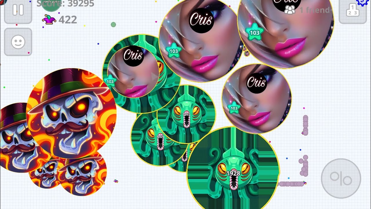 INSANE DESTRUCTION 🔥 (AGAR.IO MOBILE)