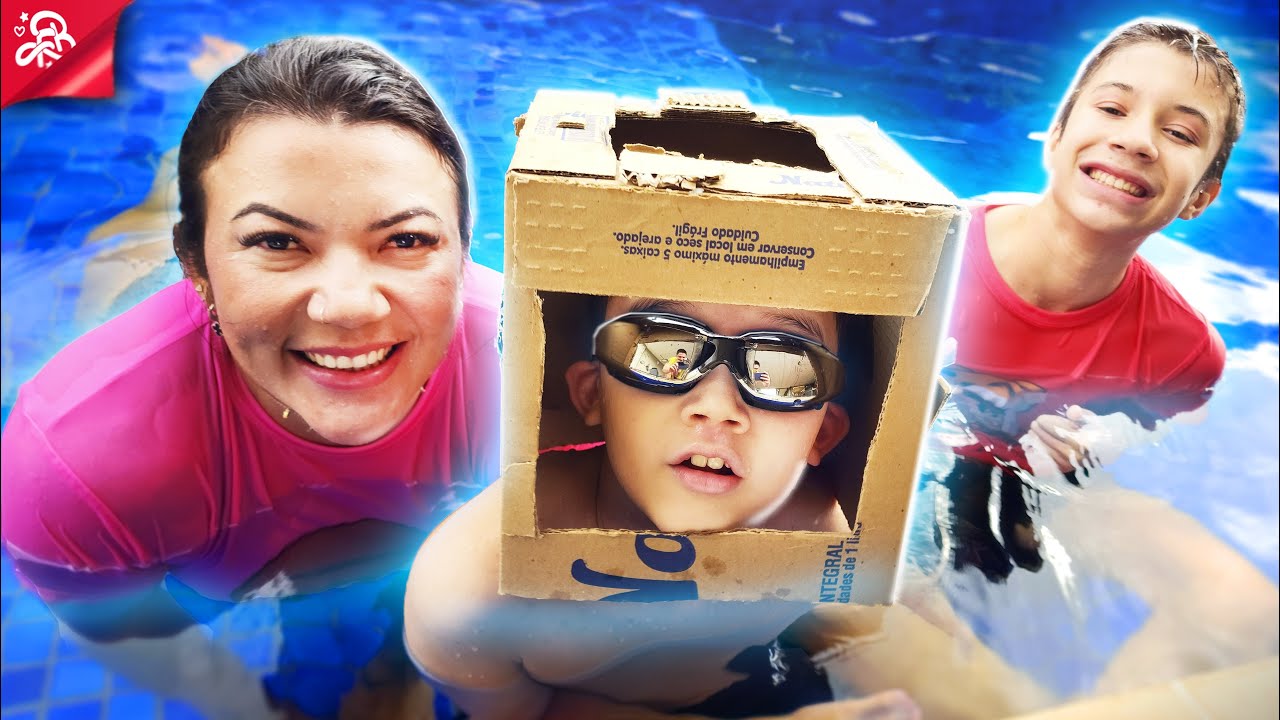 ENTRAMOS NA PISCINA DA MANSÃO PELA PRIMEIRA VEZ