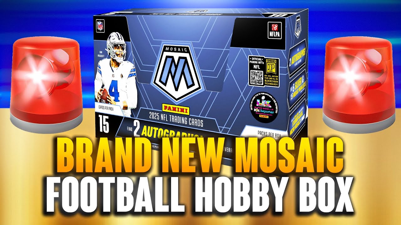 2025 Mosaic Football HOBBY BOX 🔥 (Big Time CASE HIT)