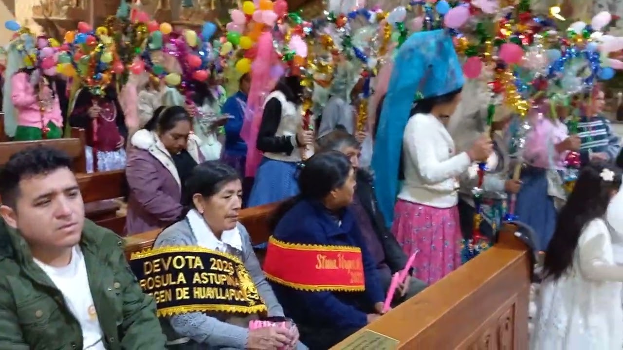 #FESTIVIDAD_SANTÍSIMA_VIRGEN_DE_HUAYLLAPUC.✅️𝐃𝐄𝐕𝐎𝐓𝐀 𝟐𝟎𝟐𝟔: 𝐑𝐎𝐒𝐔𝐋𝐀 𝐀𝐒𝐓𝐔𝐏𝐈𝐍̃𝐀 𝐒𝐀𝐋𝐕𝐀‧Tauca,13/02/2026.