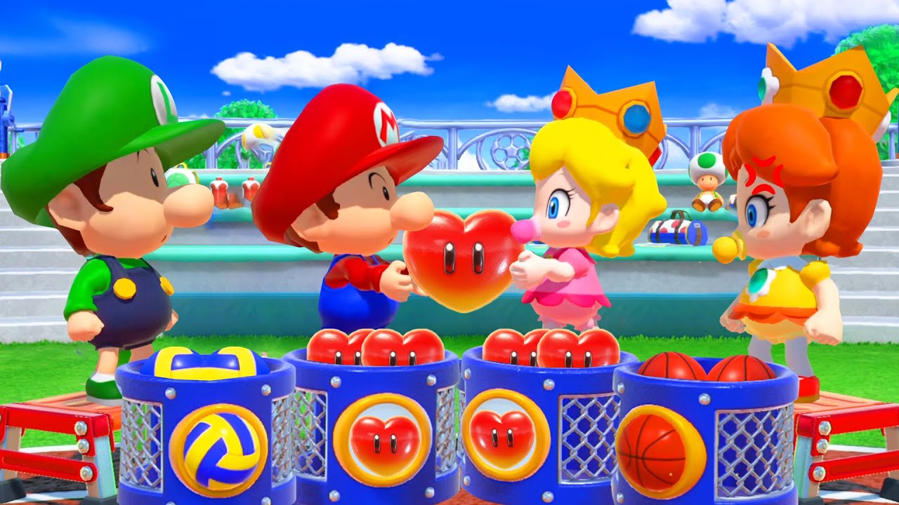 【スーパー マリオパーティ】ベビーピーチはこのミニゲームに勝てるのか？
