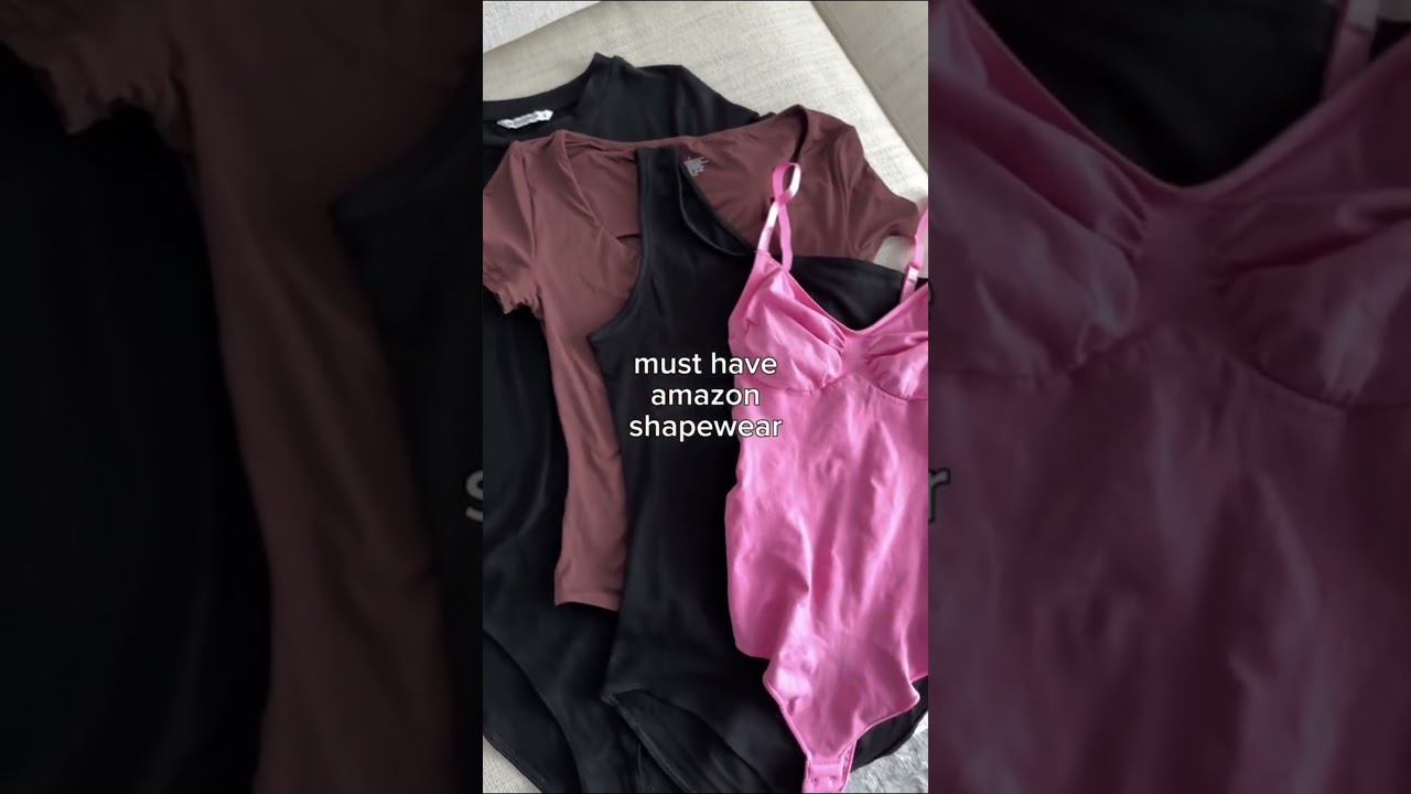 😭Amazon bodysuits you must have #amazonfashion #bodysuits #shapewear #unboxing