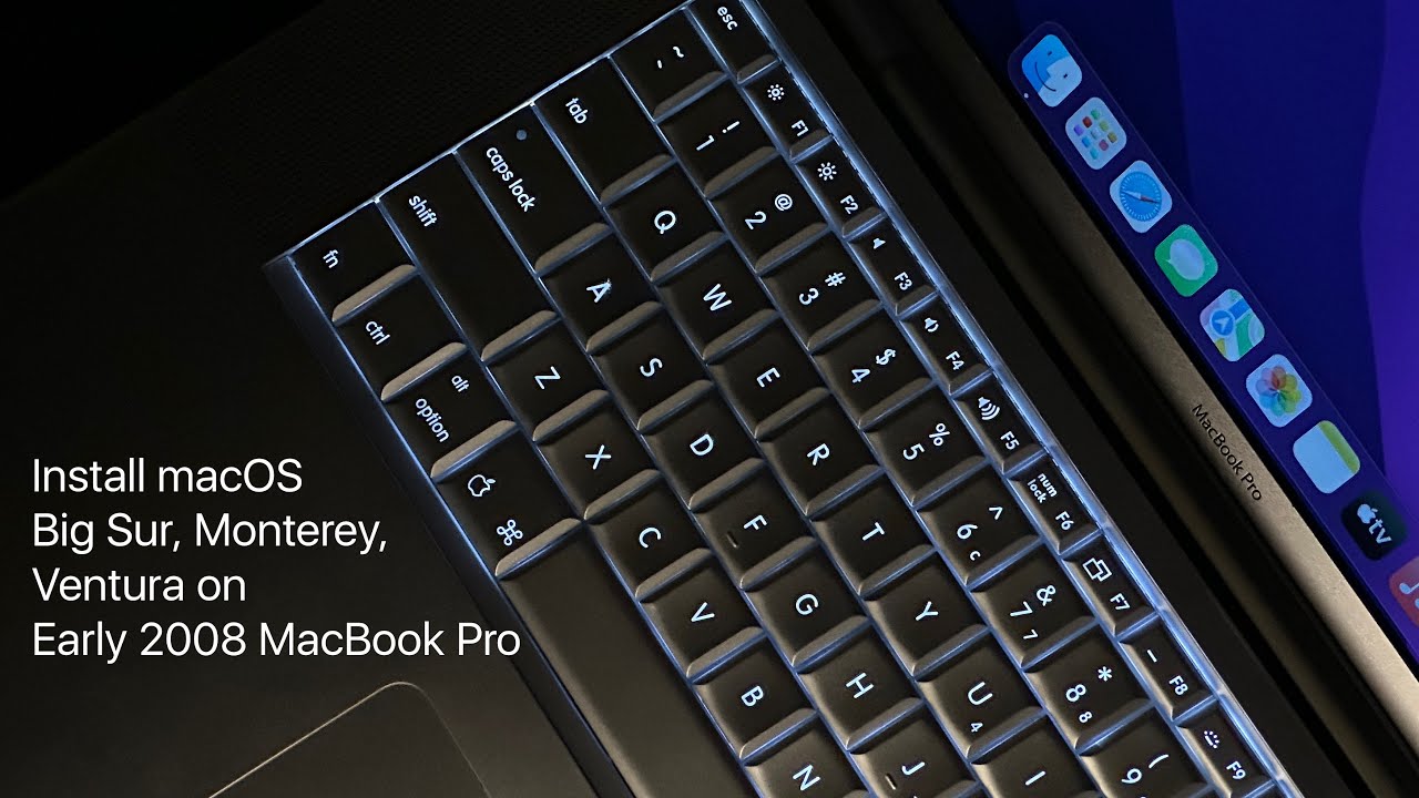Как установить macOS Big Sur, Monterey и Ventura на MacBook Pro начала 2008 года (OCLP)