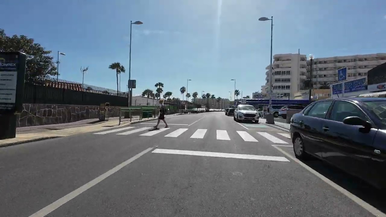Realität von A Shopping Center / Hotel Tropical nach B Shopping Center Faro2