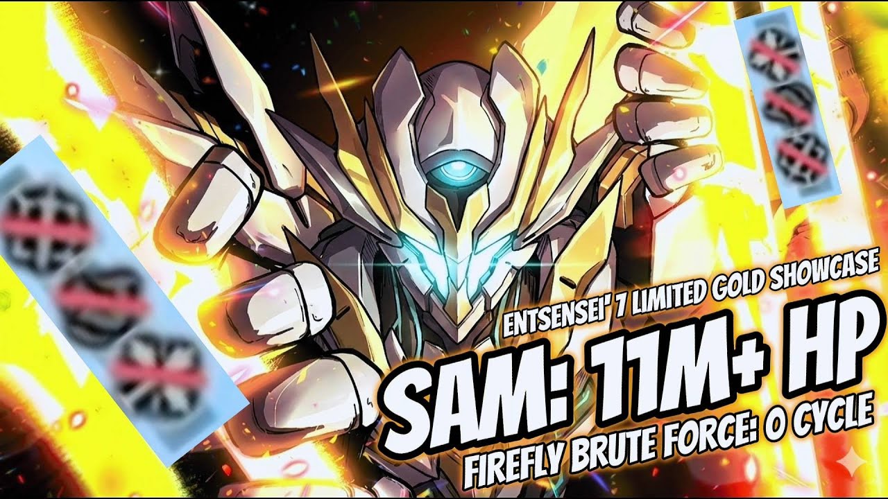 Weakness Lock cannot save you from HER! | 7 Limited Firefly 0 Cycle SAM: 11M+ HP & How it's done.