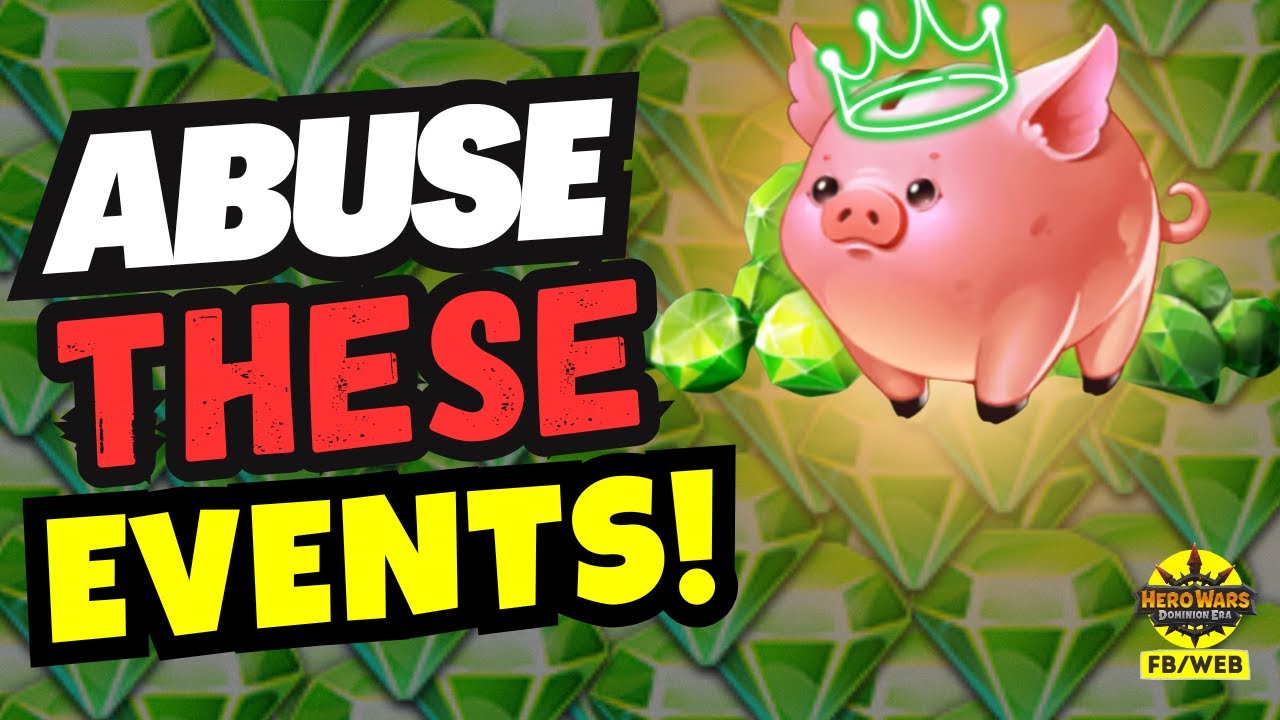 How I'm ABUSING Hero Wars Events Today!