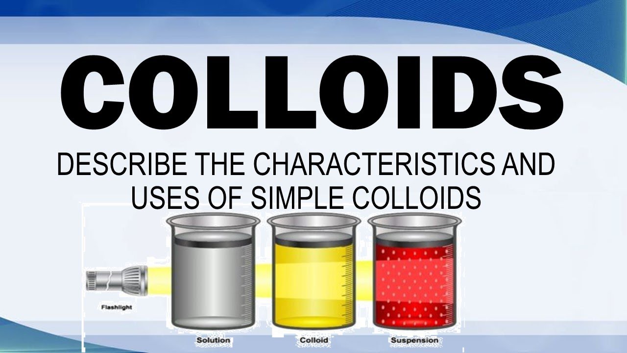 Science 6 Q1 Characteristics and Uses of Colloids