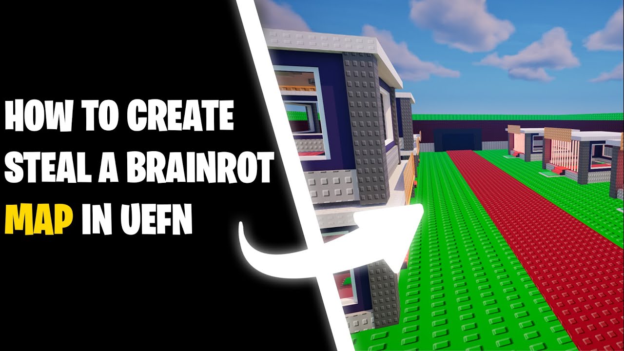 How to create Steal A Brainrot Map | UEFN | SALE | *SECRET*
