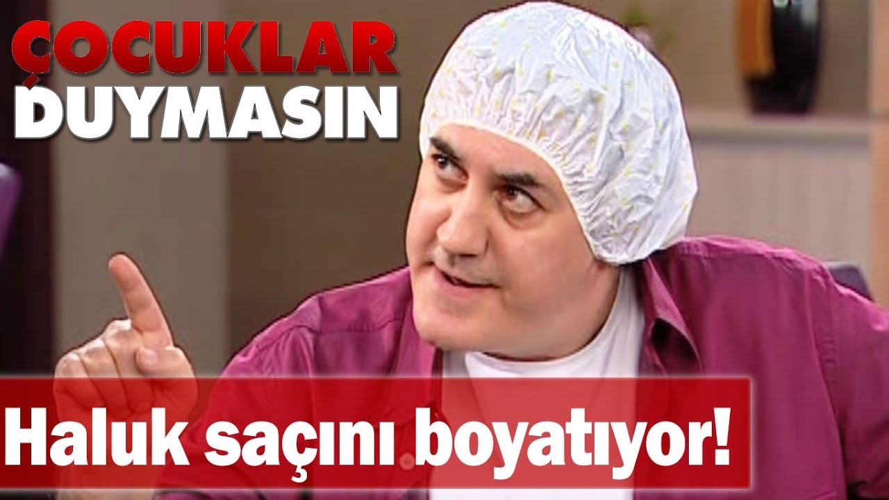 Taş fırın erkeği saçını boyatıyor! - Çocuklar Duymasın