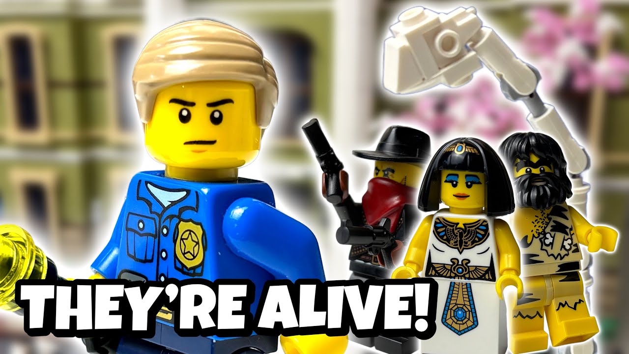 Ночь в музее в LEGO!
