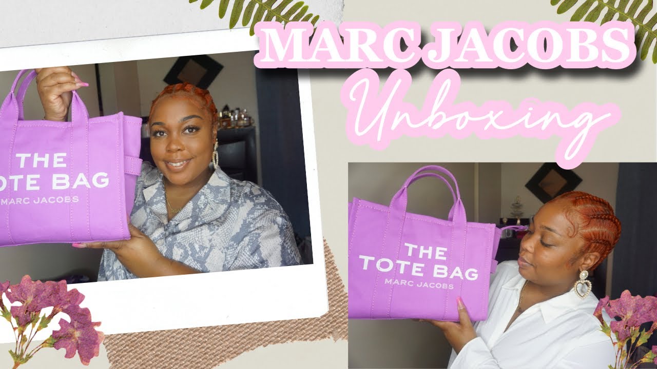MARC JACOBS UNBOXING | THE TOTE BAG | CYCLAMEN | PERFECT BAG FOR SUMMER UNDER $200