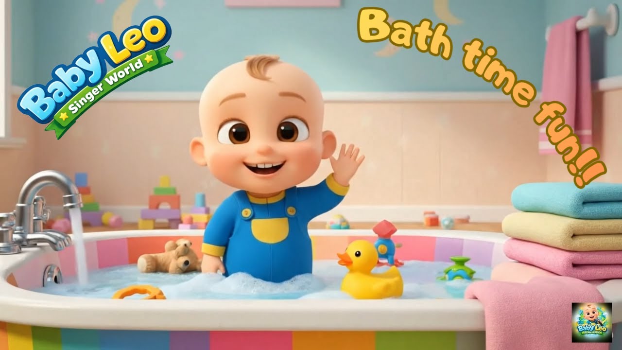 ¨Bath time fun¨/Baby Leo, Singer World!!