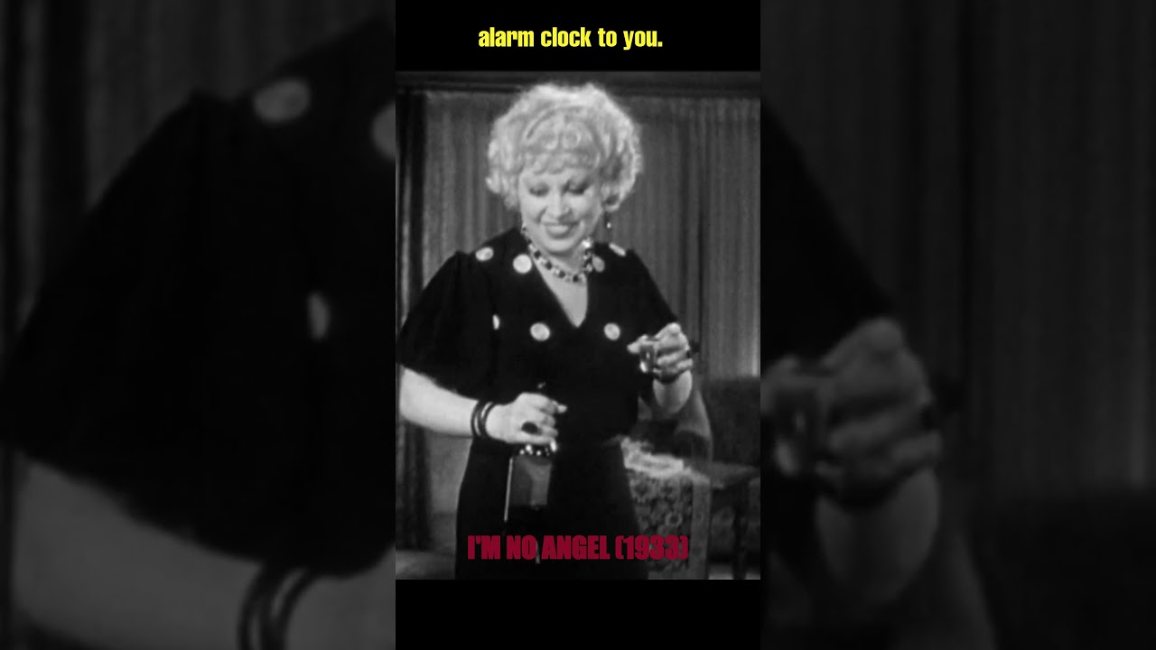 Mae West Best Scene I'M NO ANGEL (1933)