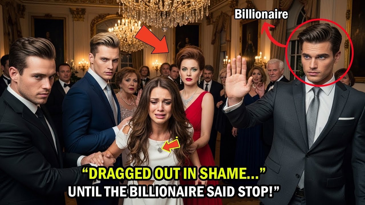 She Was Humiliated at the Mansion… Until a Billionaire Noticed Her Pendant and Changed Her Life..