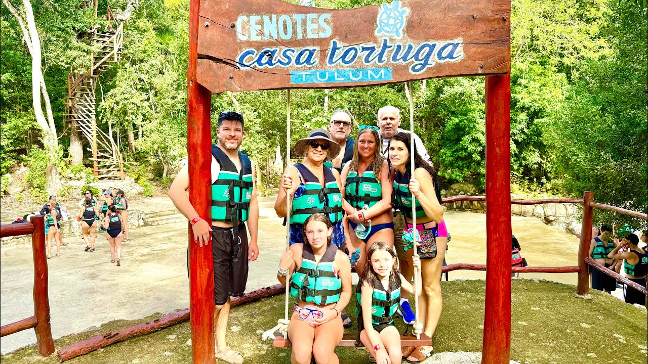 Cenotes at Casa Tortuga in Tulum.  /  Jaguar Sighting
