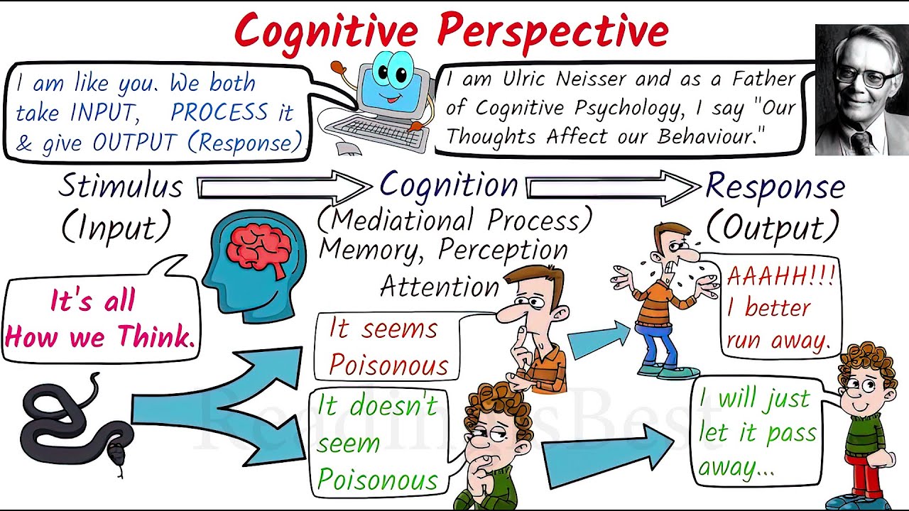 Cognitive Perspective in Psychology | Ulric Neisser | Cognitive Approach | Psychology Theory