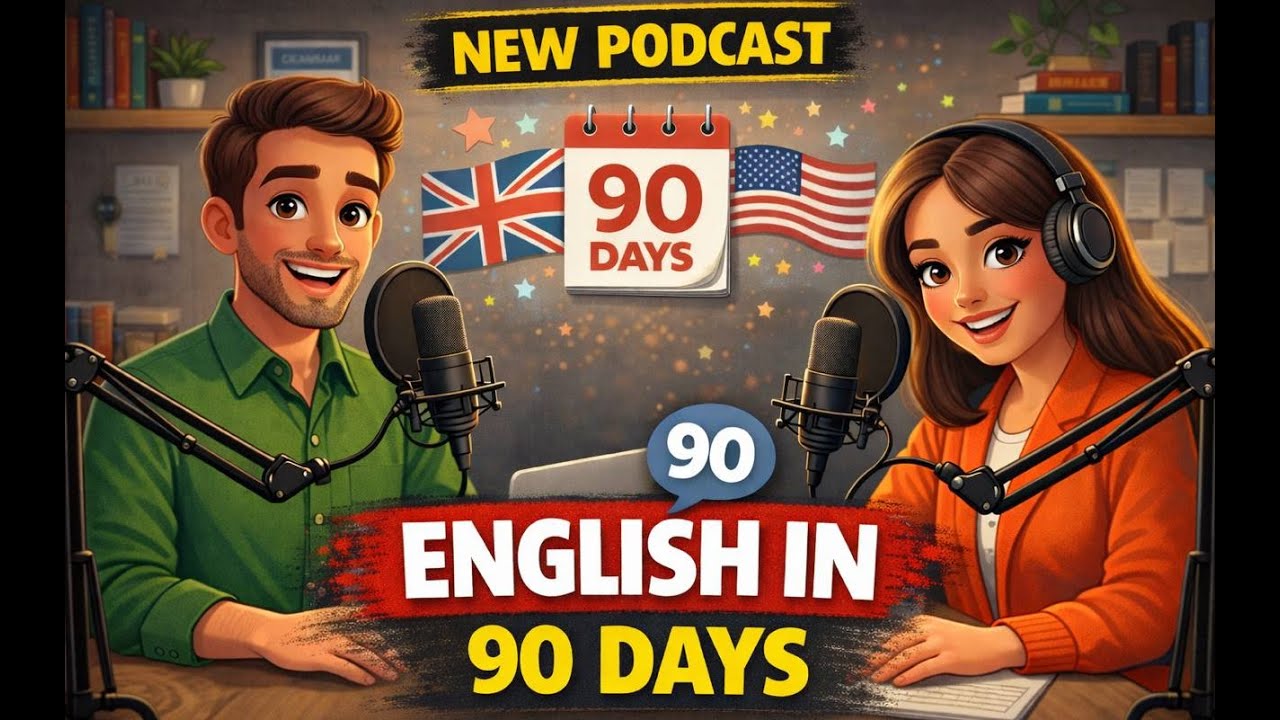 90-Day English Challenge 📅 | Speak Confidently Step by Step