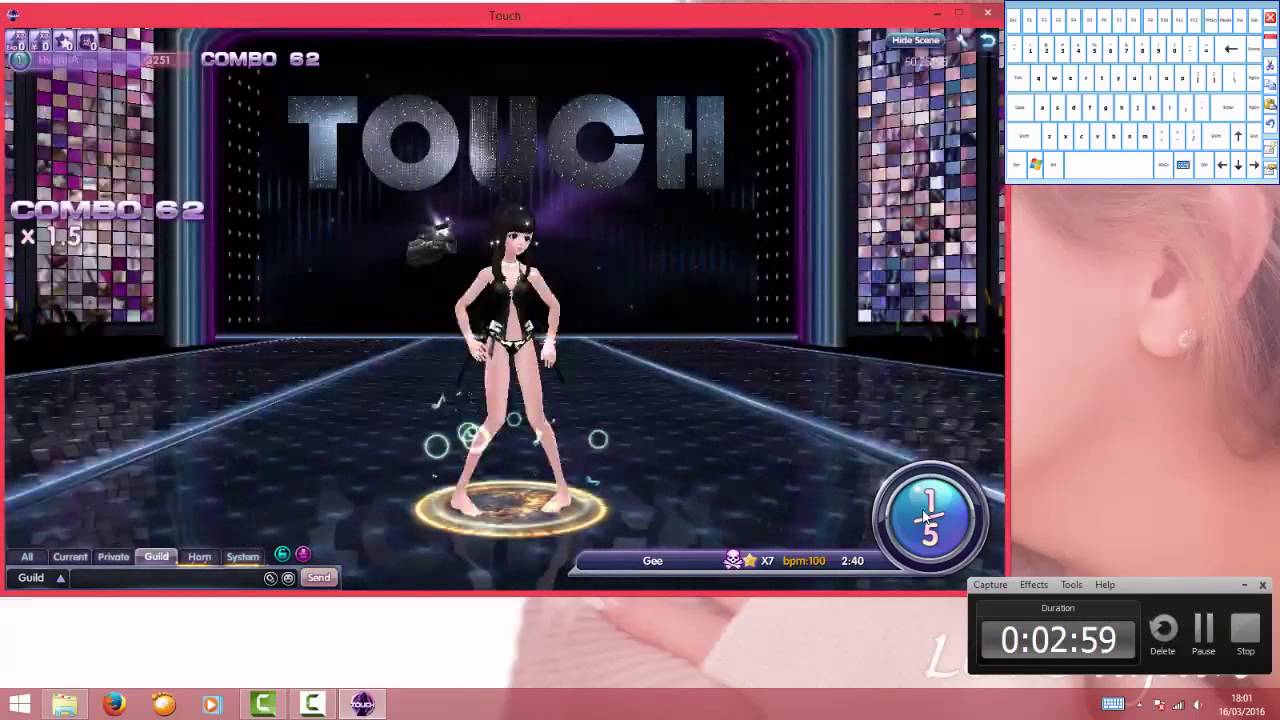 TOUCH - HyunnA - Gee x7 (Pillar of Skull)