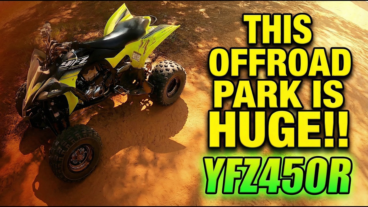Riding Durhamtown GA | Trails, Jumps & Tracks POV (Brute Force ATV & YFZ450)