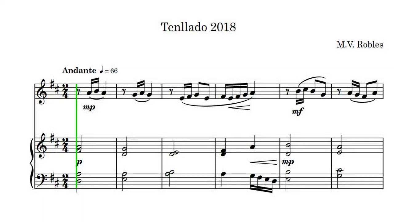 Ejerciciós Prueba de Acceso - Entonación - Martín Tenllado 2018
