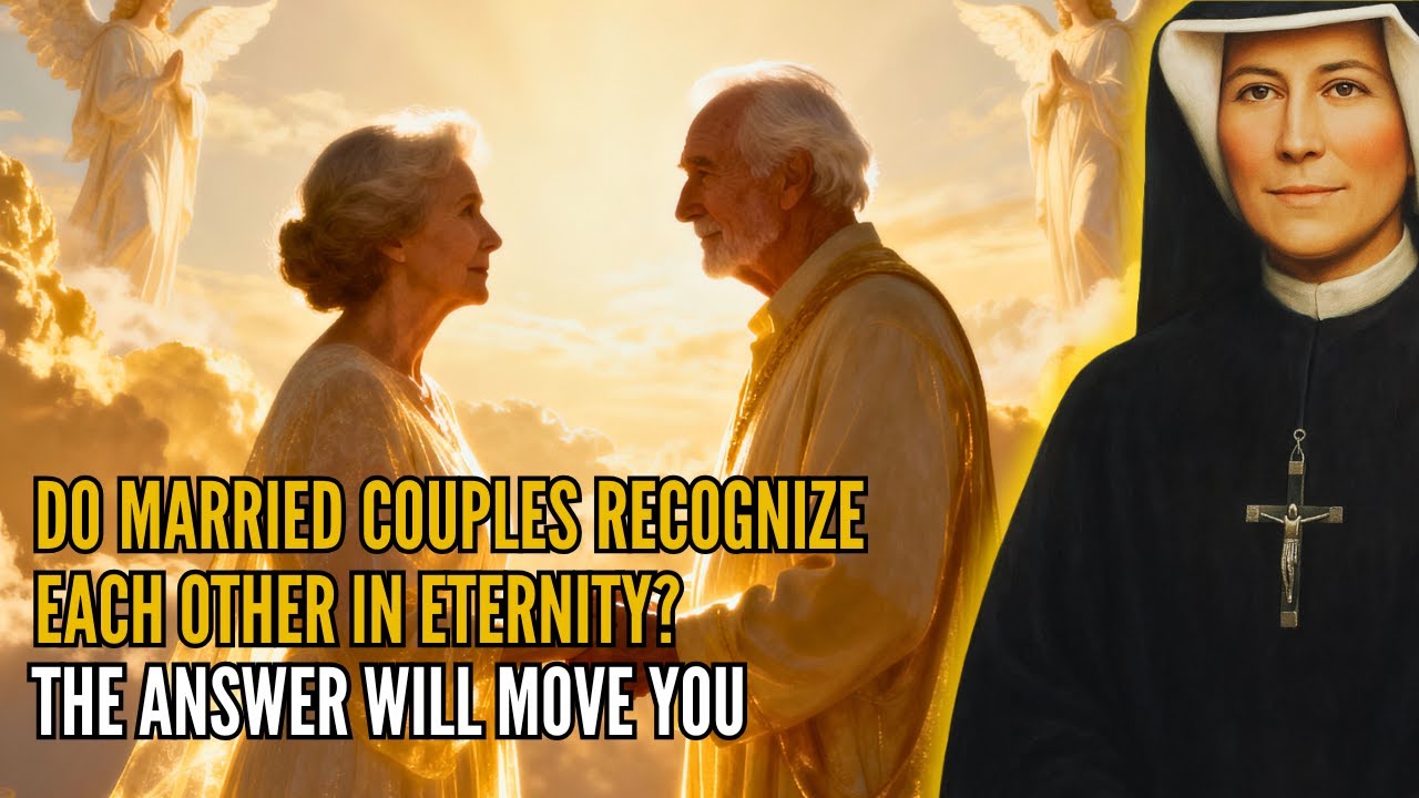 Saint Faustina Reveals: Do Married People Recognize Each Other in Heaven — or Become Strangers?