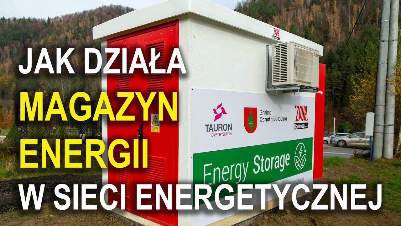 Uroczyste uruchomienie magazynu energii produkcji ZPUE S.A. w Ochotnicy Dolnej