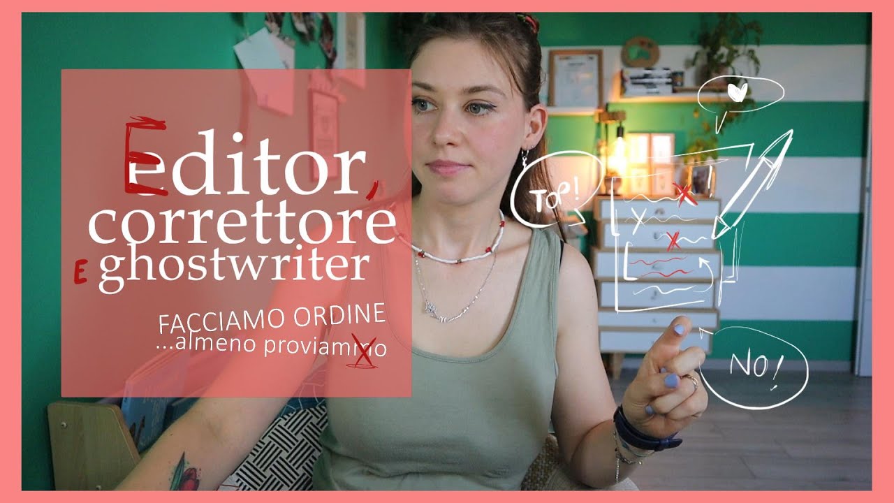 Editor, correttore e ghostwriter - Chiacchiere sulla scrittura Stag.2 - Pt 2 | Libri, Sogni e Realtà