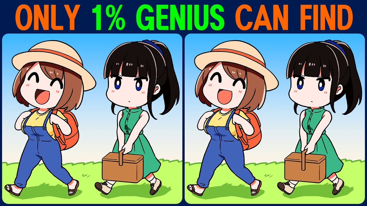 【Find the Difference】 can you find them all?