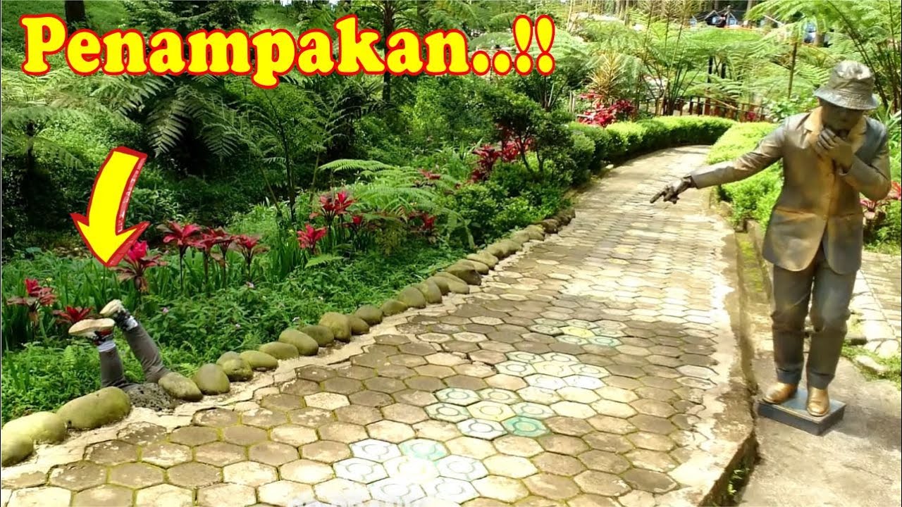 The real kaget sumpah..!! Video prank manusia patung lucu