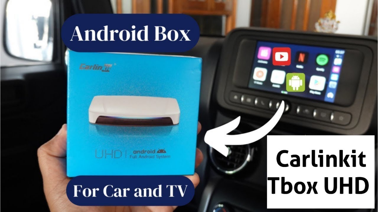 Carlinkit Tbox UHD — смотрите YouTube и Netflix в машине. Лучший Android-приставка 2024 года.