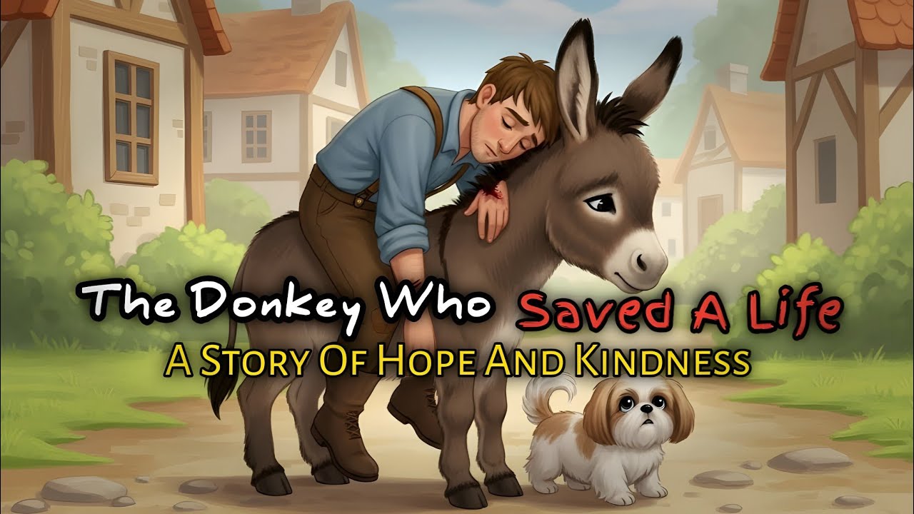 The Donkey Who Saved A life | A story of Hope And Kindness.