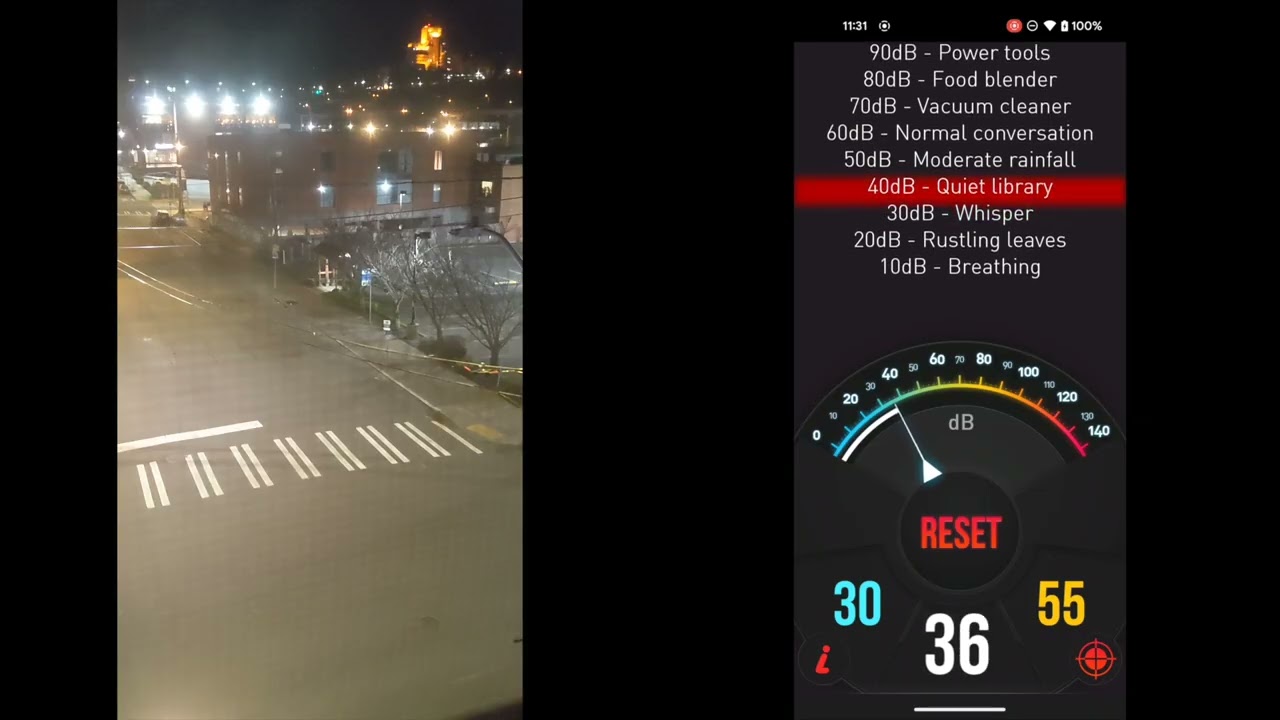 Seattle Chinatown/International District Road Noise 2/11/2026