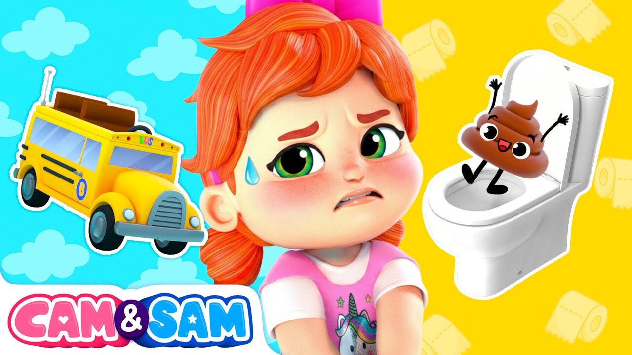 Aprendiendo a ir al Baño 🚻 Canción infantil para bebés | Cam & Sam en Español