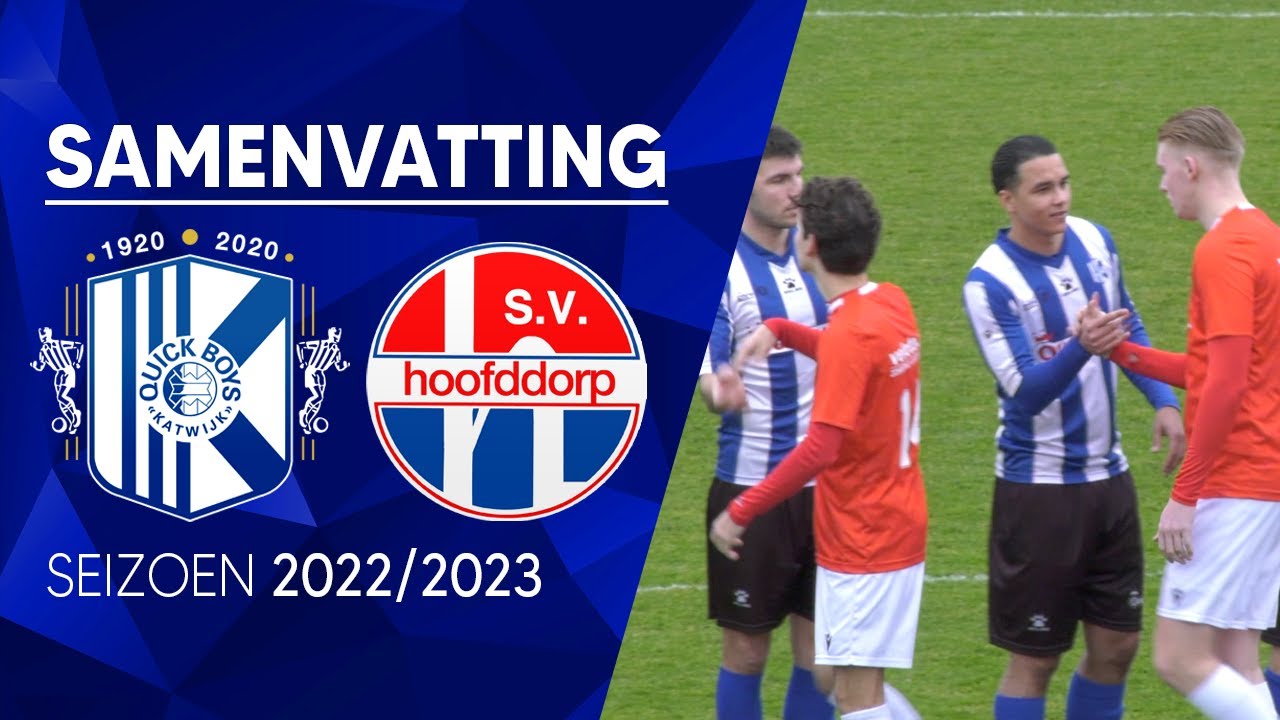 Samenvatting Quick Boys - SV Hoofddorp | Oefenwedstrijd