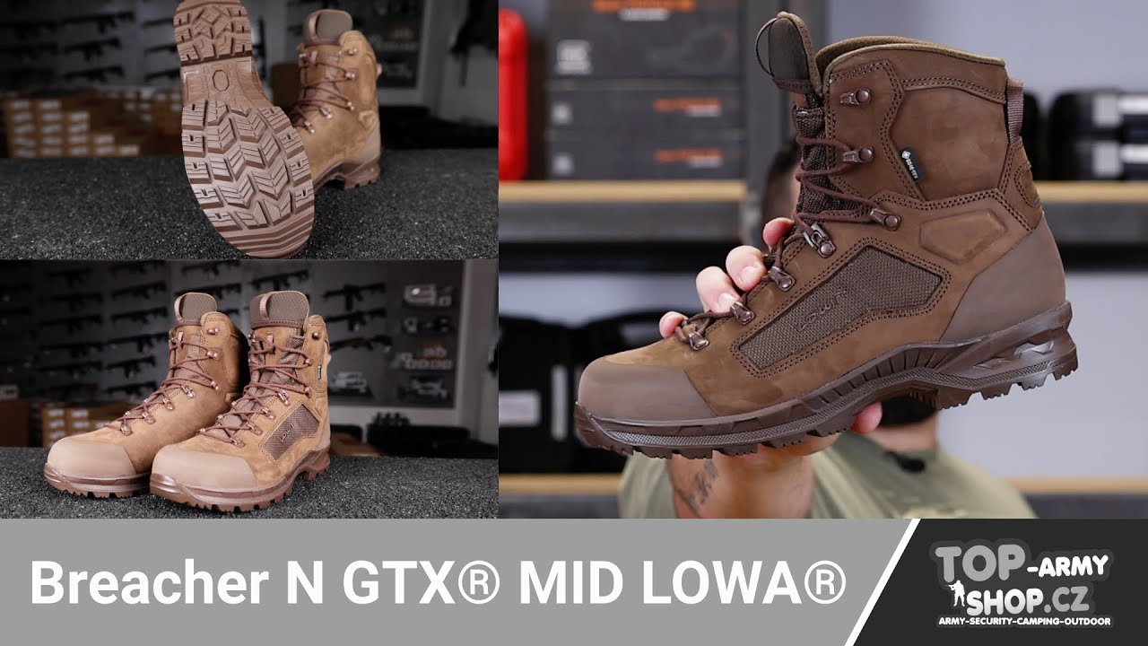 Obuv Breacher N GTX® MID LOWA® Rigad