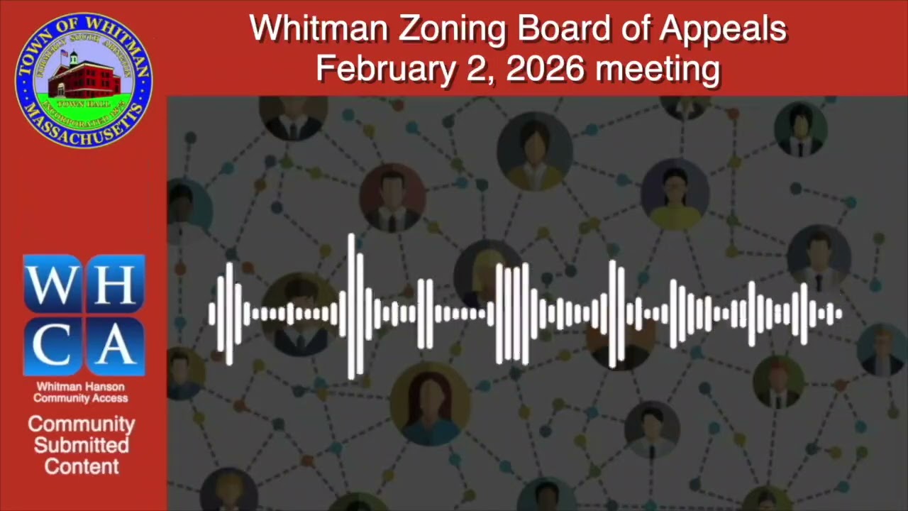 Whitman Zoning Board of Appeals - February 2, 2026