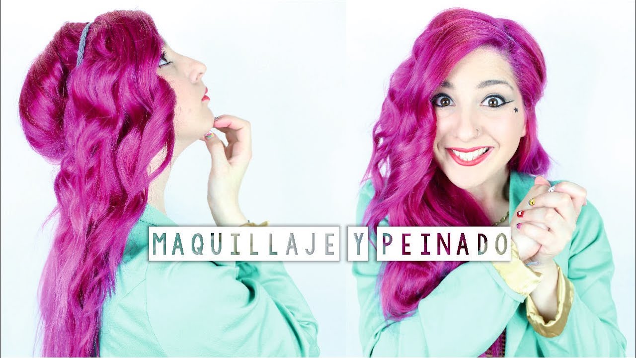 MI LOOK DE FIN DE AÑO ✩ maquillaje y peinado 2015 - Ann Look