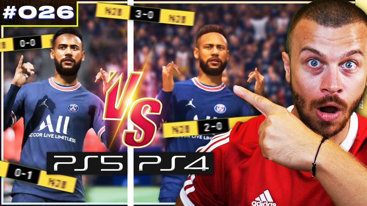 FIFA 22 I SWITCHED FROM NEW GEN PS5 TO OLD GEN PS4 TO IMPROVE MY PERFORMANCE in ULTIMATE TEAM?