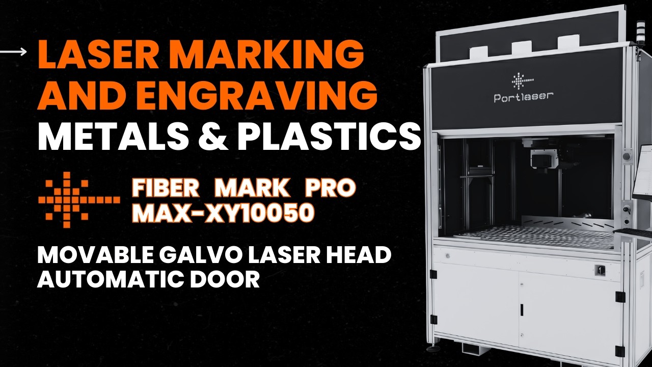 FIBER MARK PRO MAX-XY10050 | Fiber Laser Marking Workstation with Movable Head