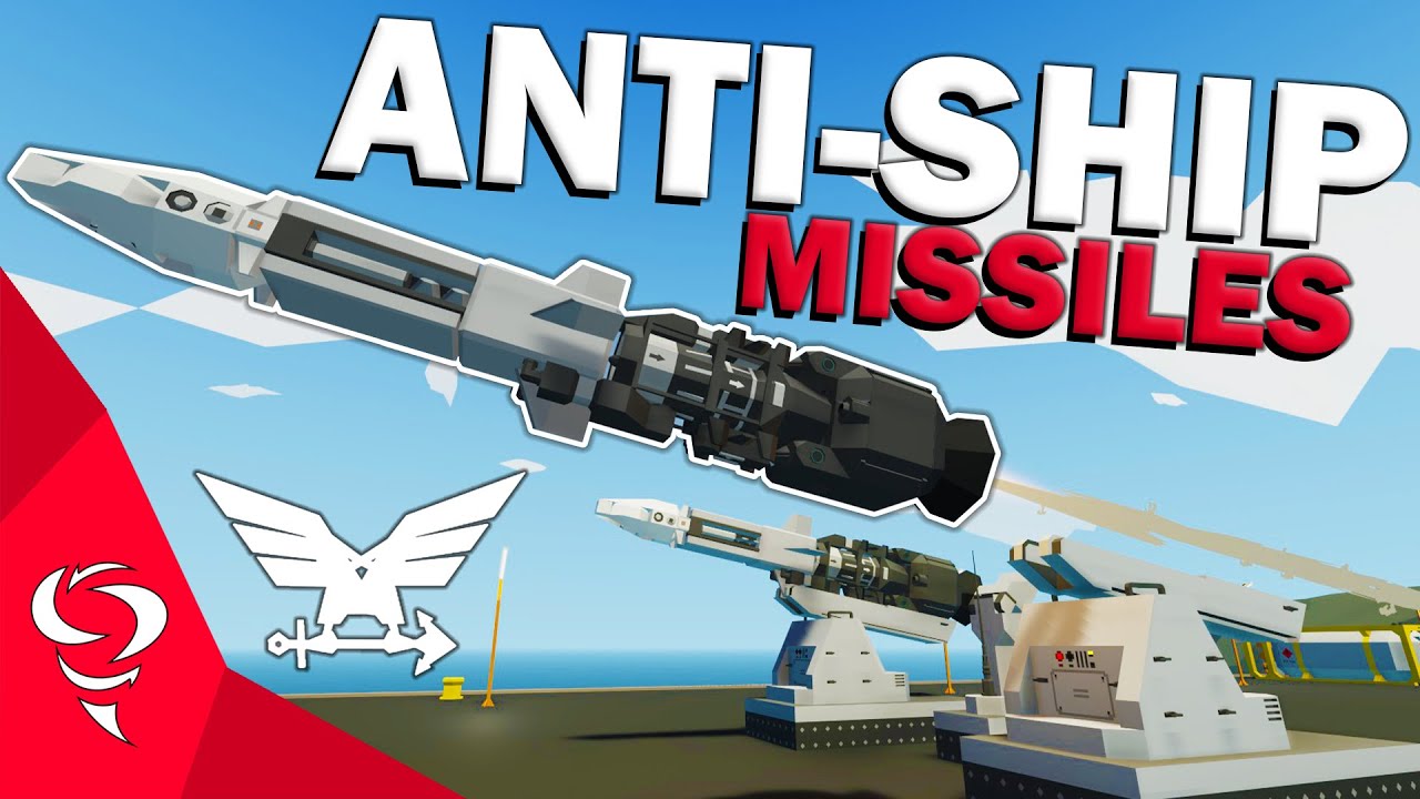 Anti-Ship Missiles LOCK ON!  -  Stormworks Build and Rescue Gameplay
