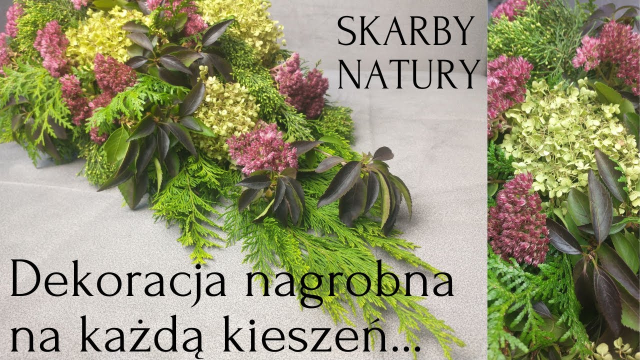 STROIK NA CMENTARZ ///   BEZ KOSZTÓW  /// SKARBY NATURY NA DZIEŃ WSZYSTKICH ŚWIĘTYCH