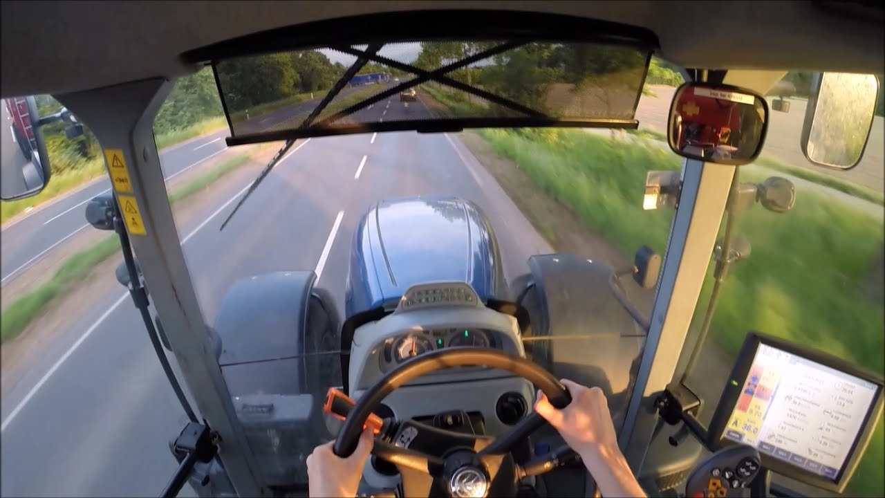Fahrstunde Teil 2/ Cabview/ New Holland T7.270 + Krampe Big Boddy 650