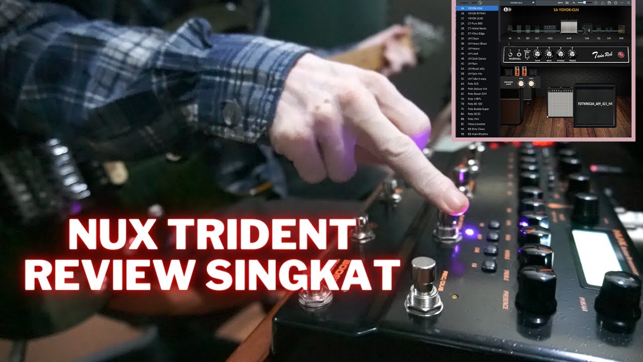 NUX TRIDENT - Review dan Soundcheck