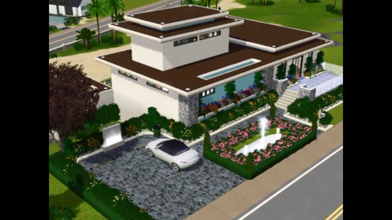 Sims 3 - Modern Ocean View Home [SimsArchitecture]